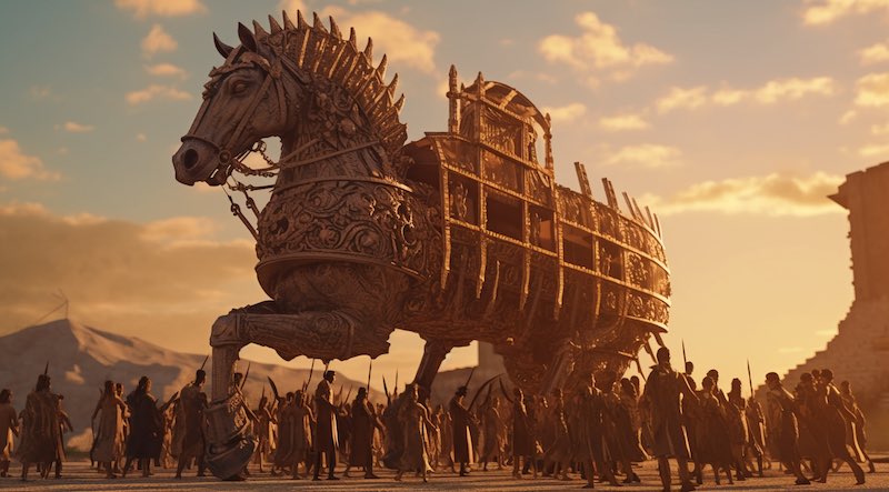 set up to fail trojan horse