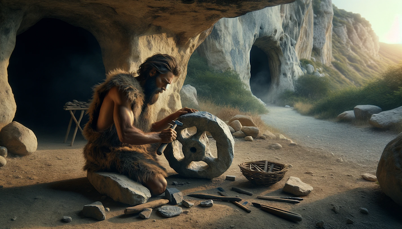 256 innovation insights caveman wheel