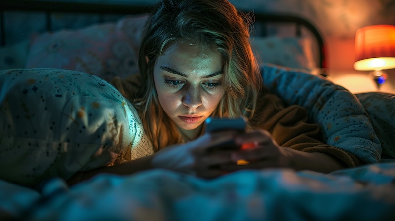 the right to disconnect reading emails at night