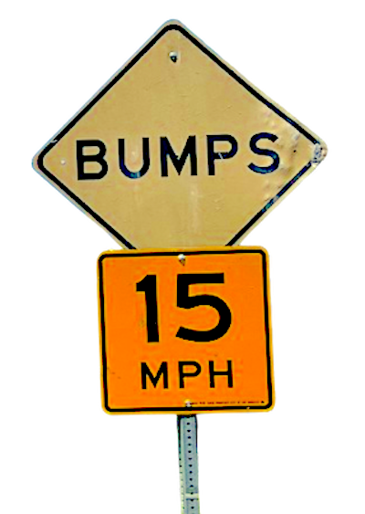 284. Poor Communication – Bumps Sign poor communication - bumps sign