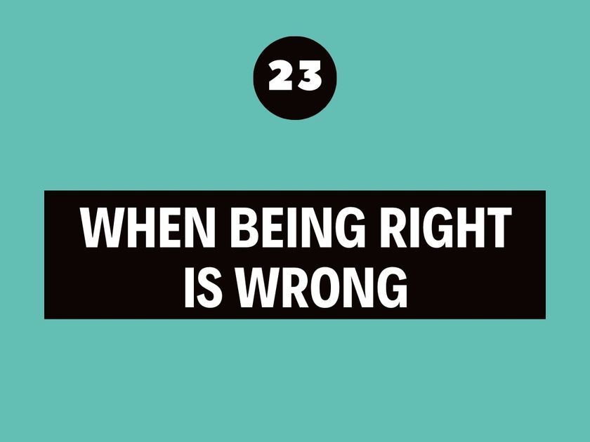 the best leadership podcast - being right