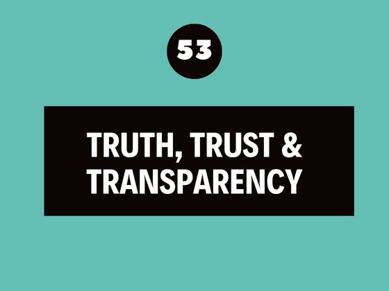 The Best Leadership Podcast - Truth Trust Transparency