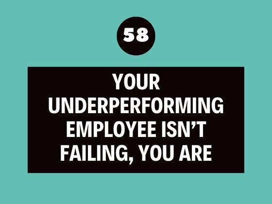 The Best Leadership Podcast - Underperforming Employee
